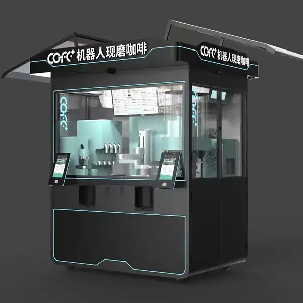 Roboter-Kaffeekiosk für Einkaufszentrum